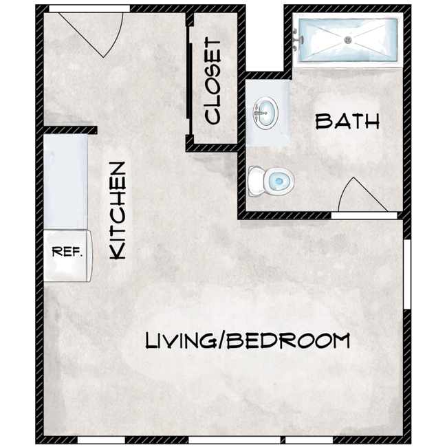 Floorplan - 3 Square