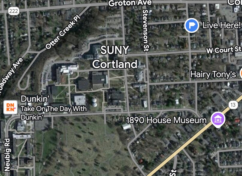 Map to Campus - 11 Pleasant St