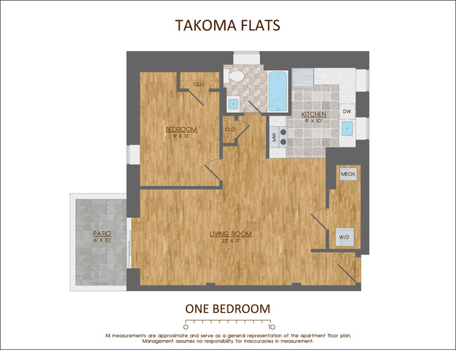 Floorplan - Takoma Flats