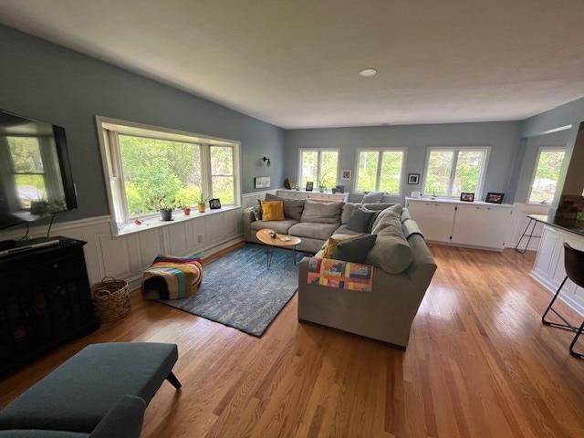 Open Living Space to Kitchen - 200 Blackstone Ave