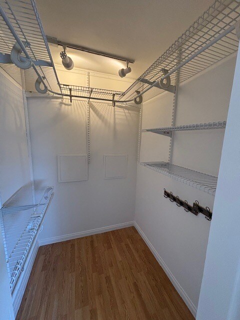 walk-in closet in master bedroom - 110 Brooks Ave