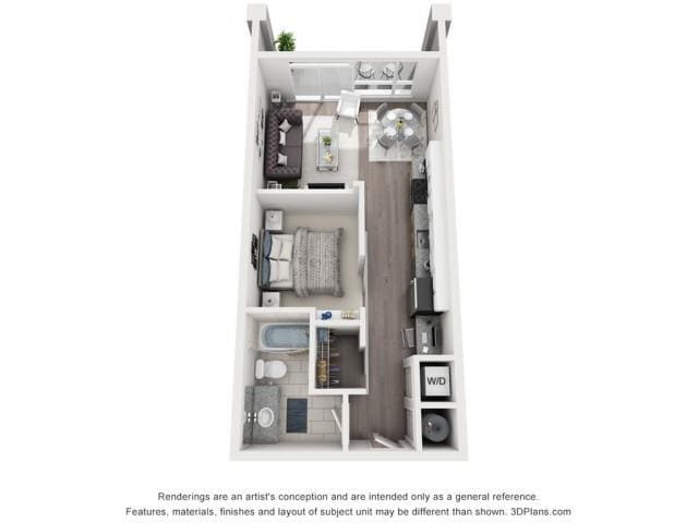 Floorplan - Lofts at South Lake