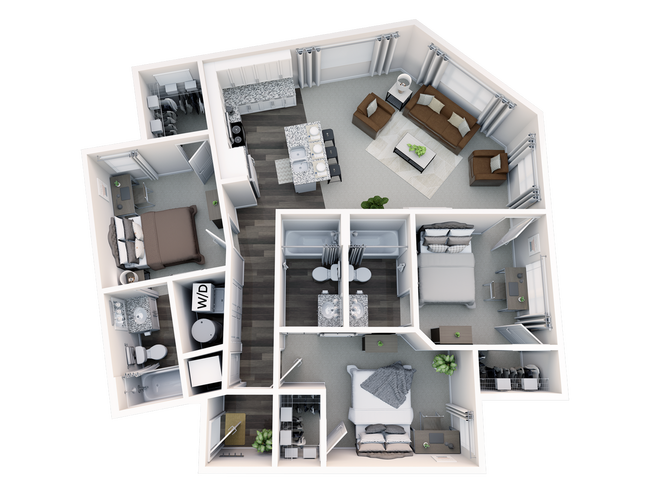 3.3 Floorplan - Statehouse Highline