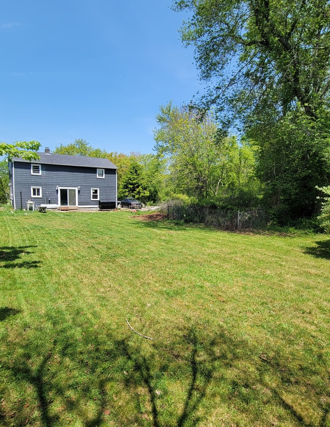 Back of the house with private backyard. - 20 Kenyon Rd