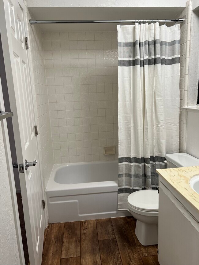 Tub with shower over - 1830 Polk Way
