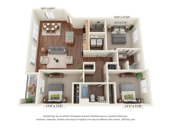 Floorplan - South Range Crossings