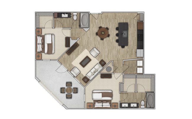 Floorplan - Messina Luxury Apartments