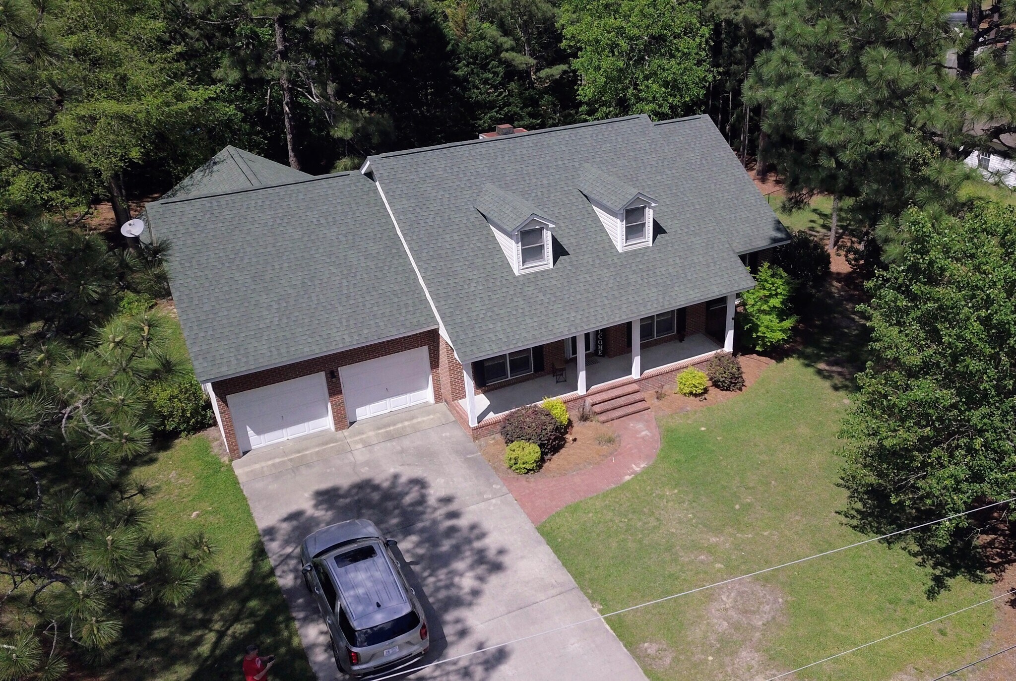 Aerial View of front - 121 Rothbury Dr