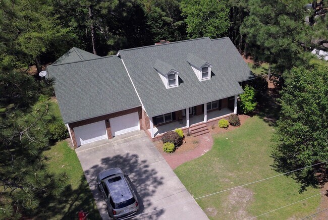 Aerial View of front - 121 Rothbury Dr