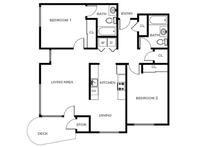 Floorplan - 5819 Glisan
