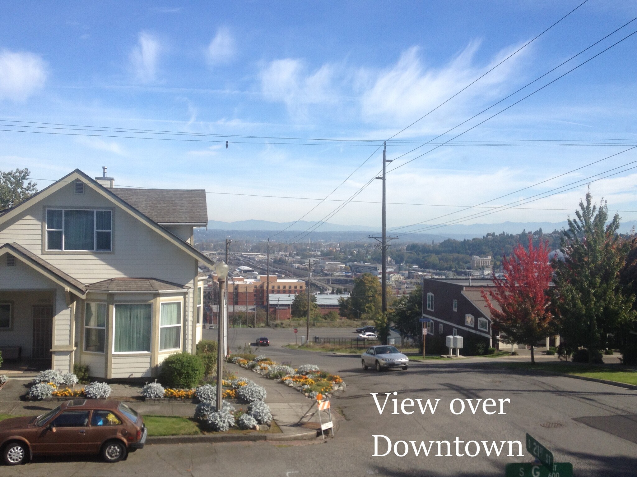 View over Downtown from Master Bedroom - 1956 S G St