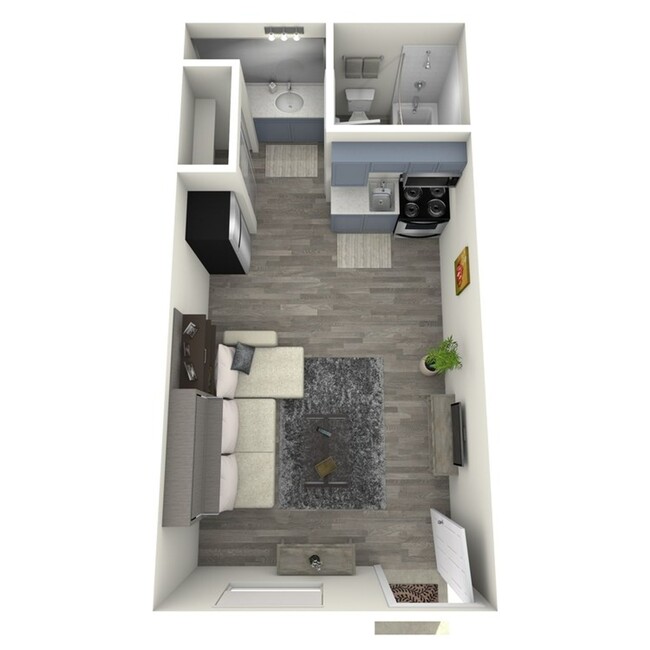 Floorplan - The Molino Apartments