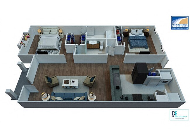 Floorplan - The Crossings at Red Mill