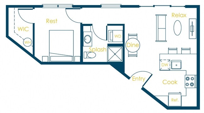Floorplan - Crew Apartments