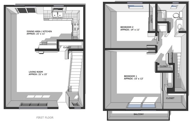 Floor Plan C - Capitola Cove