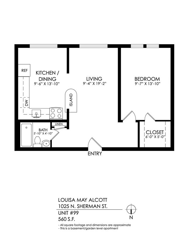 Floorplan - Louisa May Alcott