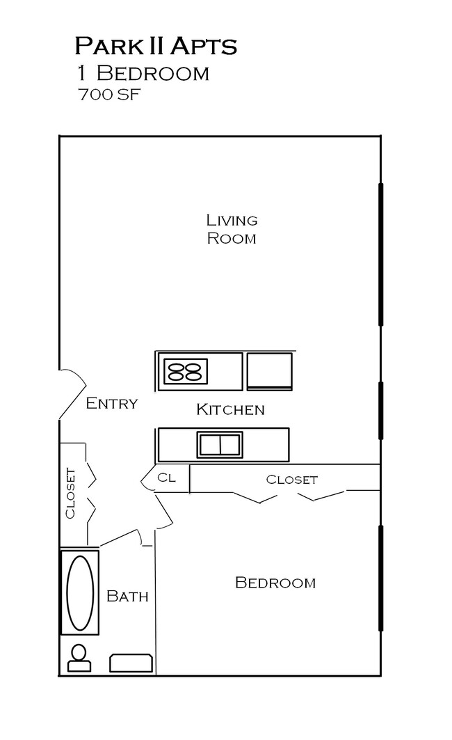 Floorplan - 214 Place Apartments