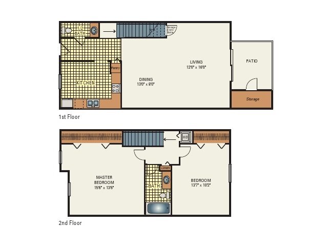 Floorplan - Charleston Townhouses