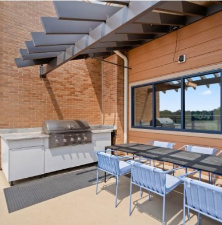 Grill Area - Outside of Community room - 3810 Ballantrae Rd