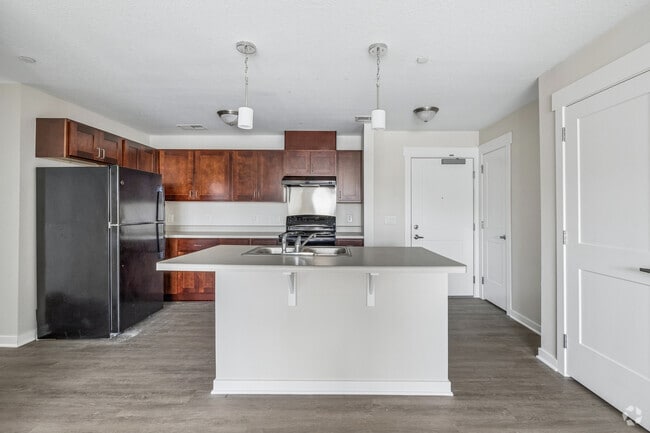 3BR, 2BA - 1,015SF - Kitchen - Jalen Lofts