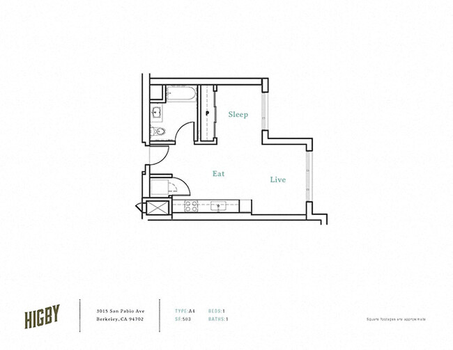 Floorplan - Aquatic Higby