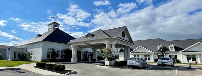 Main Building Entrance - The Cottages at Cherry Blossom