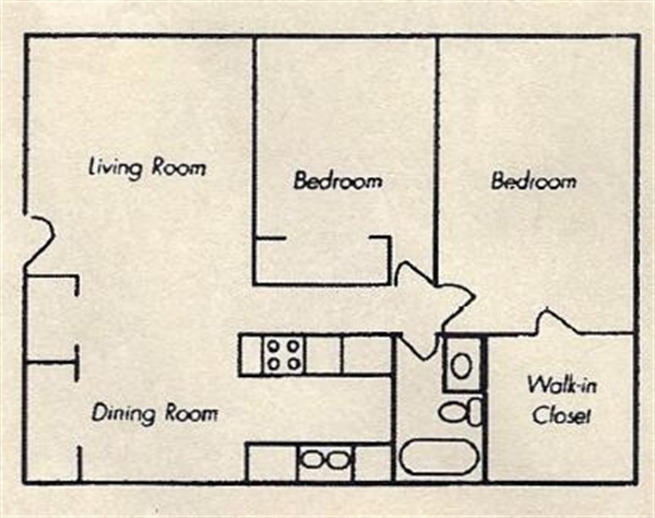 2BR/1BA - Westgate Village Apartments