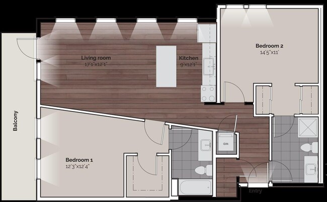 Floorplan - Domain at Wash Park