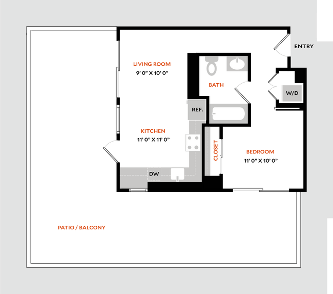 Floorplan - Brickline Flats
