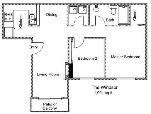 Floorplan - Huntington Circle