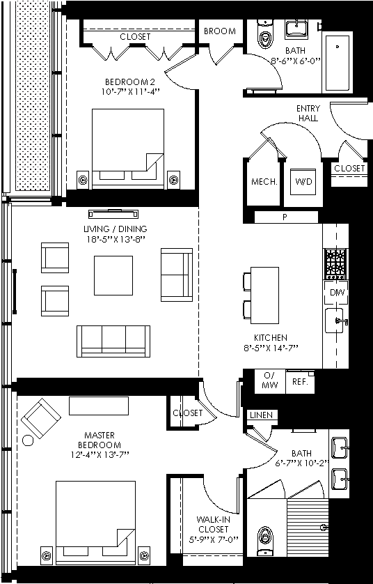 Floorplan - Apartments at Westlight