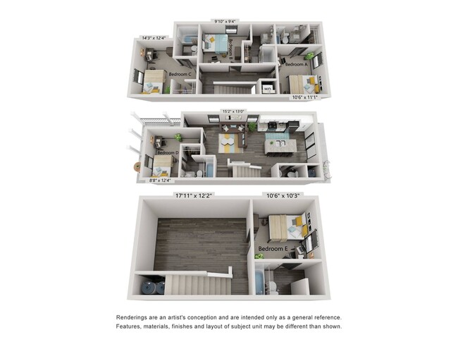 The Five House Floorplan - Atlas Athens