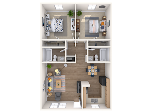 Floorplan - The Rosedale