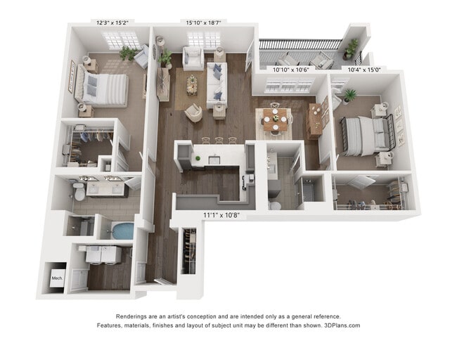 Floorplan - The Residences at Amberley Woods
