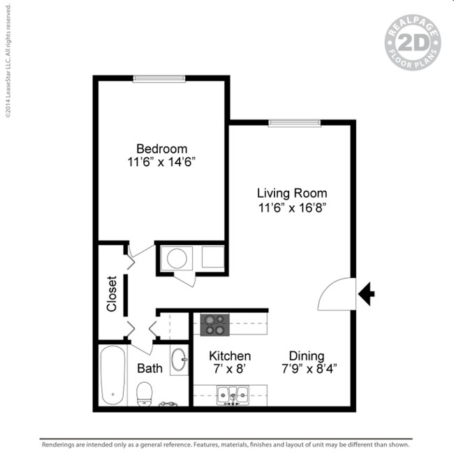 1BR/1BA - Patriot Place Apartments