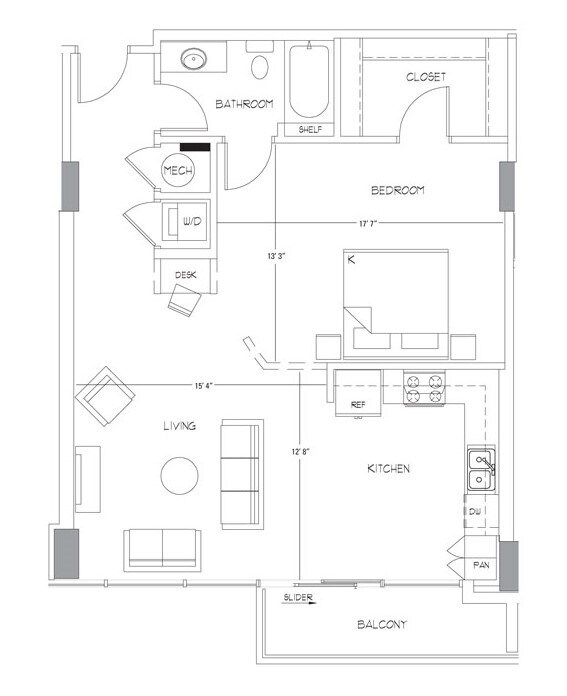 Floorplan - Glass House by Windsor