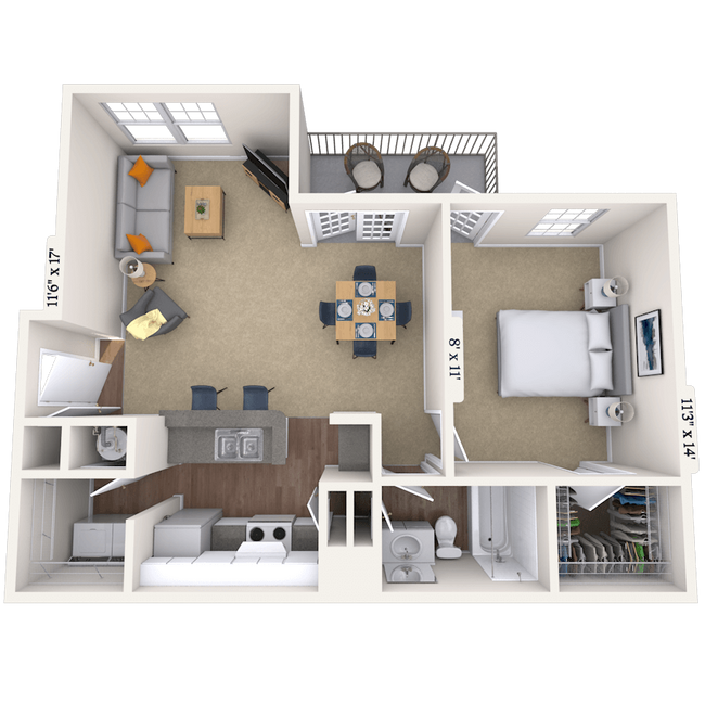 Floorplan - MAA Benton