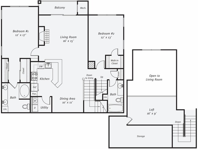 Floorplan - Avalon Wilton on River Road