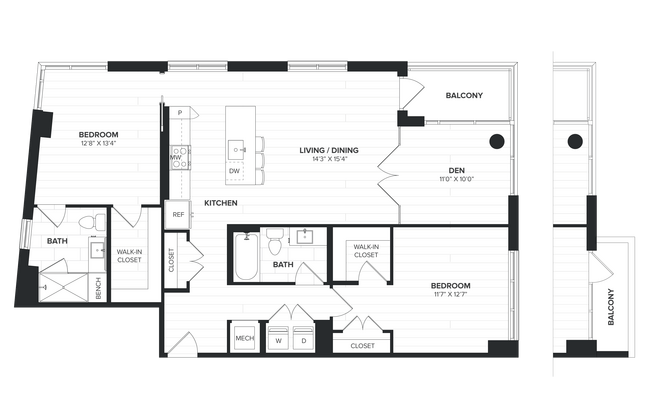 Floorplan - The Milton