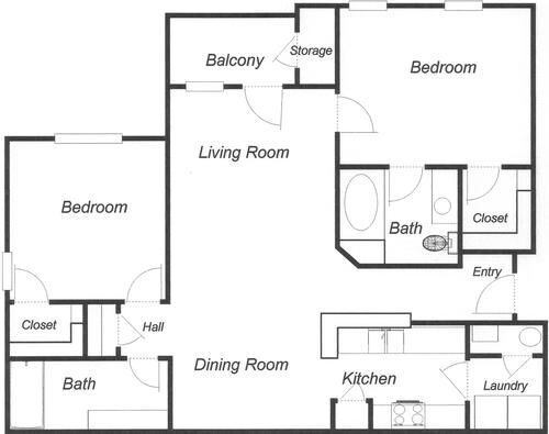 Floorplan - Villas at Princeton Lakes