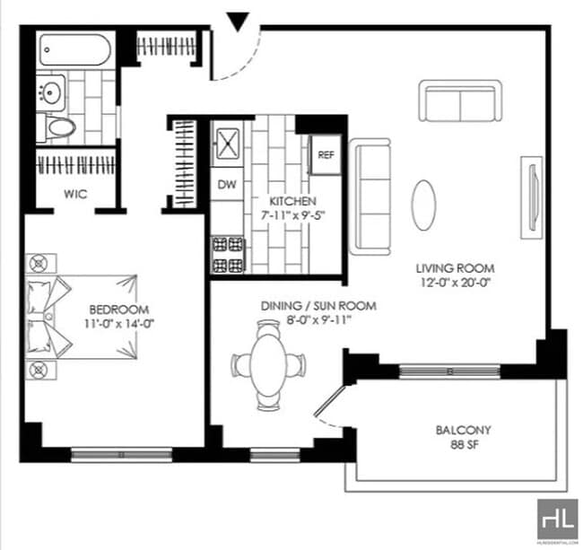 Building Photo - 2 bed flex 1 bathroom / WASHER AND DRYER / balcony / West 97th Street