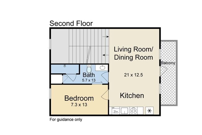 Floorplan - The Academy Luxury Apartments and Townhomes