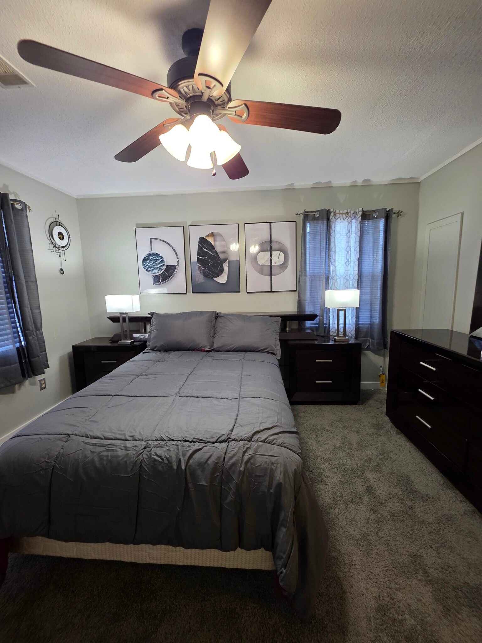 Fully-furnished Bedroom II - 1555 Lyons Center Rd