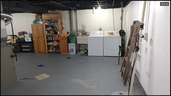 Laundry in basement - 111 41st St