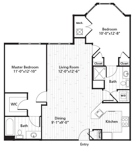 Floorplan - MetroPlace at Town Center