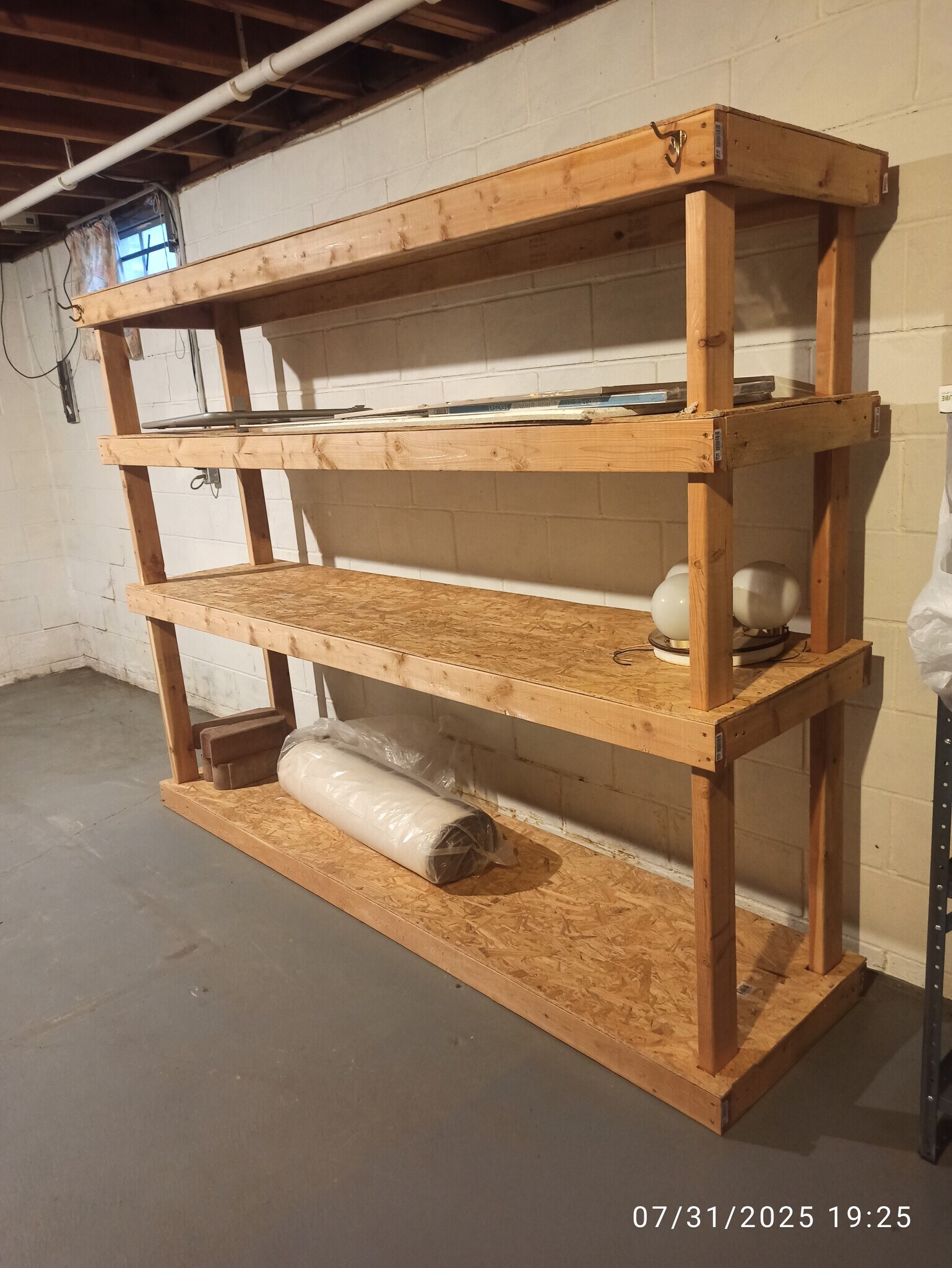 Shelf in the basement - 2826 67th St