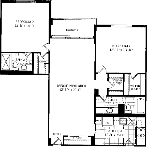 2BR/2BA - Sian Ocean Residences