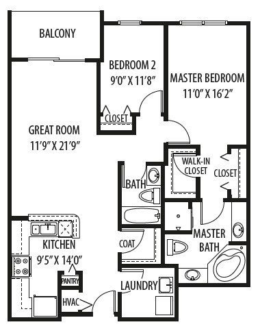 Floorplan - Two Itasca Place