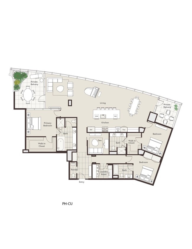 Floorplan - One River North