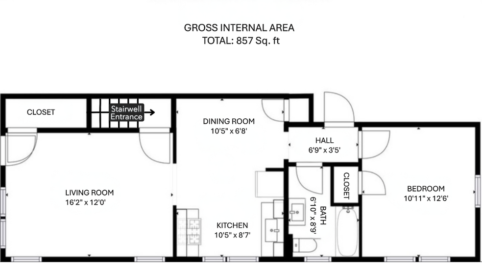 Floor Plan - 4945 Mardel Ave